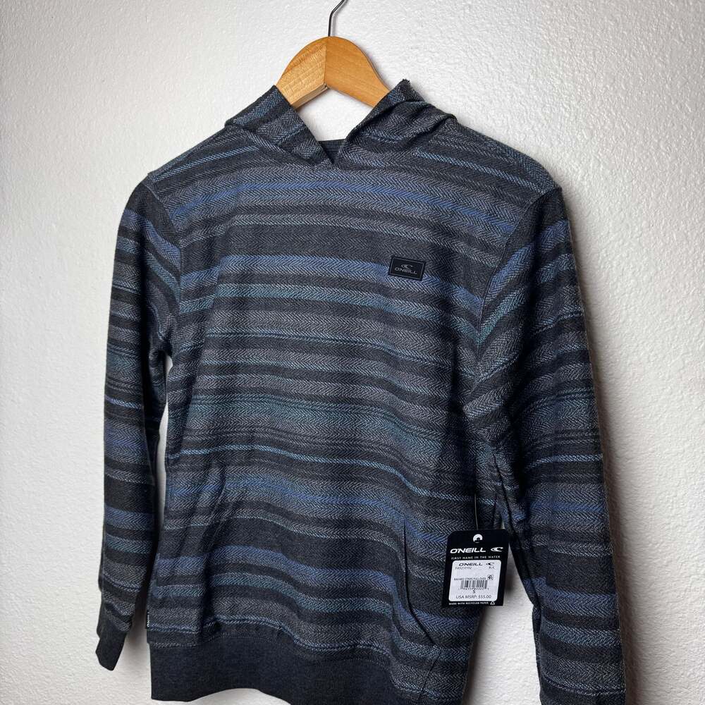 Bavaro Stripe Pullover - Black Youth S